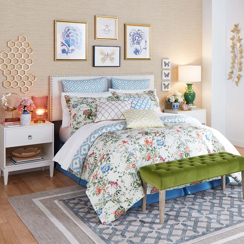 Grace Mitchell Gold Edge Mirror Tray, 10" 5 Grace Mitchell Gold Edge Mirror Tray, 10" - Image 3