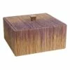 Grace Mitchell Lilac Woven Seagrass Box With Lid, 7.5" 1 Grace Mitchell Lilac Woven Seagrass Box With Lid, 7.5" -Storage supplies shop grace mitchell lilac woven seagrass box with lid 7.5