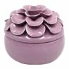Grace Mitchell Purple Floral Jewelry Box, 4" 2 Grace Mitchell Purple Floral Jewelry Box, 4" -Storage supplies shop grace mitchell purple floral jewelry box 4