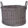 Grace Mitchell Round Rattan Storage Basket, Large -Storage supplies shop grace mitchell round rattan storage basket large