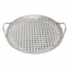 Grace Mitchell Round Woven Metal Tray, 18"