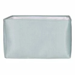 Green Rectangle Fabric Storage Basket, Medium