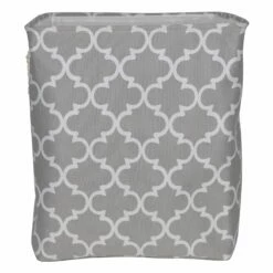 Grey Fabric Basket