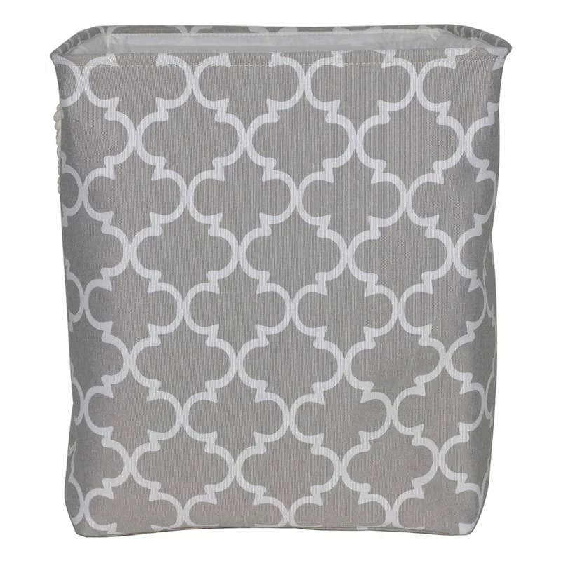 Grey Fabric Basket 3 Grey Fabric Basket