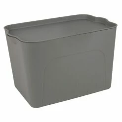 Grey Storage Container, Large