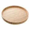 Honeybloom Brown Seagrass Woven Round Tray, 18" -Storage supplies shop honeybloom brown seagrass woven round tray 18