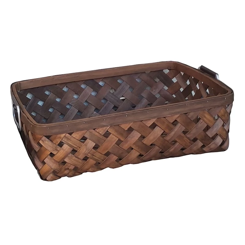 Honeybloom Chipwood Under-The-Bed Basket, Large 3 Honeybloom Chipwood Under-The-Bed Basket, Large