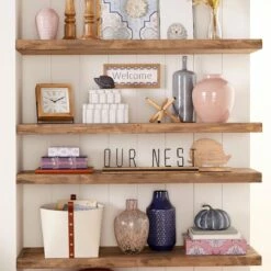 Honeybloom Ivory & Blue Striped Decorative Box, 9x7 13 Honeybloom Ivory & Blue Striped Decorative Box, 9x7 -Storage supplies shop honeybloom ivory blue striped decorative box 9x7 4