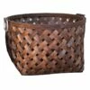 Honeybloom Round Chipwood Basket, Large -Storage supplies shop honeybloom round chipwood basket large