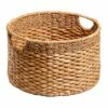 Joan Water Hyacinth Round Under The Bed Storage Basket, Medium -Storage supplies shop joan water hyacinth round under the bed storage basket medium