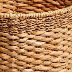 Joan Water Hyacinth Round Under The Bed Storage Basket, Small -Storage supplies shop joan water hyacinth round under the bed storage basket small 1