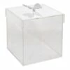 Laila Ali Acrylic Box With Butterfly, 6" -Storage supplies shop laila ali acrylic box with butterfly 6
