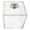 Laila Ali Clear Acrylic Decorative Box, 9" 1 Laila Ali Clear Acrylic Decorative Box, 9" -Storage supplies shop laila ali clear acrylic decorative box 9