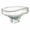 Laila Ali Clear Glass Decorative Bowl, 6x12 -Storage supplies shop laila ali clear glass decorative bowl 6x12 1