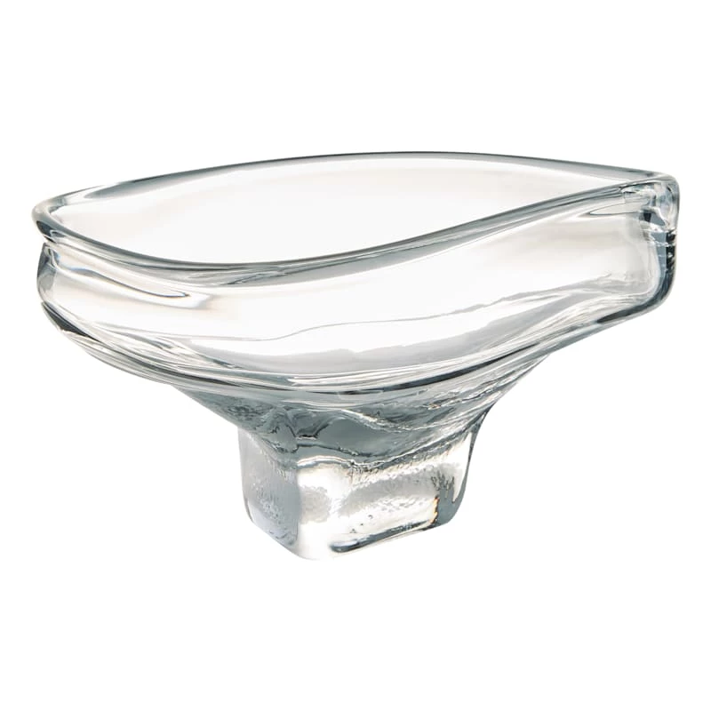 Laila Ali Clear Glass Decorative Bowl, 6x12 3 Laila Ali Clear Glass Decorative Bowl, 6x12