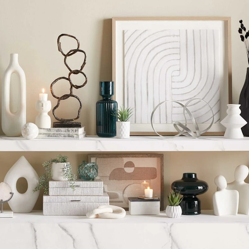 Laila Ali Metallic Seagrass Decorative Box, Large 7 Laila Ali Metallic Seagrass Decorative Box, Large - Image 5