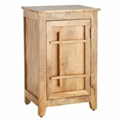 Mango Wood 1-Door Cabinet