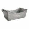 Metal Laundry Bin W/Handle 2 Metal Laundry Bin W/Handle -Storage supplies shop metal laundry bin w handle