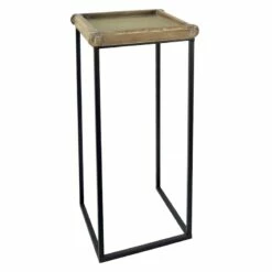 NST WD/MTL PLANT STAND L