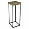 NST WD/MTL PLANT STAND S -Storage supplies shop nst wd mtl plant stand s