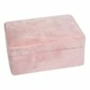 Pink Velvet Box, 6x3 -Storage supplies shop pink velvet box 6x3 1
