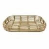 PLASTIC RATTAN METAL TRAY 1 PLASTIC RATTAN METAL TRAY -Storage supplies shop plastic rattan metal tray