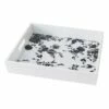 Providence Black & White Printed Decorative Tray, 16" -Storage supplies shop providence black white printed decorative tray 16