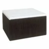 Providence Black & White Seagrass Box, 9" -Storage supplies shop providence black white seagrass box 9