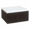 Providence Black & White Seagrass Decorative Box, 7" -Storage supplies shop providence black white seagrass decorative box 7