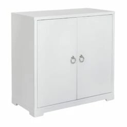 Providence Clara White 2-Door Cabinet