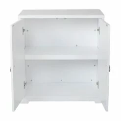 Providence Clara White 2-Door Cabinet -Storage supplies shop providence clara white 2 door cabinet 3