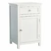 Providence Layne 1-Drawer 1-Door White Cabinet -Storage supplies shop providence layne 1 drawer 1 door white cabinet