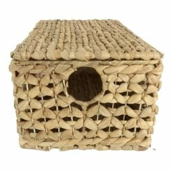 Providence Melia Flower Weave Lidded Storage Trunk, Medium -Storage supplies shop providence melia flower weave lidded storage trunk medium 1