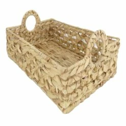 Providence Melia Flower Weave Under The Bed Storage Basket, Small