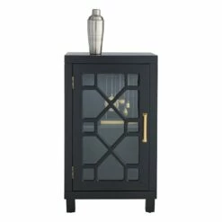 Providence Merrick Black 1-Door Cabinet 11 Providence Merrick Black 1-Door Cabinet -Storage supplies shop providence merrick black 1 door cabinet 2