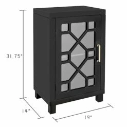 Providence Merrick Black 1-Door Cabinet 13 Providence Merrick Black 1-Door Cabinet -Storage supplies shop providence merrick black 1 door cabinet 4