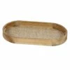 Providence Oval Wooden Tray, Large -Storage supplies shop providence oval wooden tray large