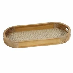 Providence Oval Wooden Tray, Small