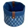 Providence Rope Print Fabric Storage Bin, Small 2 Providence Rope Print Fabric Storage Bin, Small -Storage supplies shop providence rope print fabric storage bin small