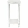 Providence White Wood Square Plant Stand, 24" 1 Providence White Wood Square Plant Stand, 24" -Storage supplies shop providence white wood square plant stand 24