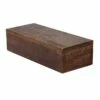 Rect.Rustic Natural Wood Box 1 Rect.Rustic Natural Wood Box -Storage supplies shop rect.rustic natural wood box