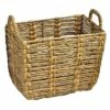 RECTANGLE HYACINTH BASKET M -Storage supplies shop rectangle hyacinth basket m
