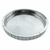 Round Glass Mirror Tray, 14x2 -Storage supplies shop round glass mirror tray 14x2 1