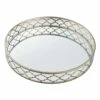 Round Gold Decorative Tray, 20" 1 Round Gold Decorative Tray, 20" -Storage supplies shop round gold decorative tray 20