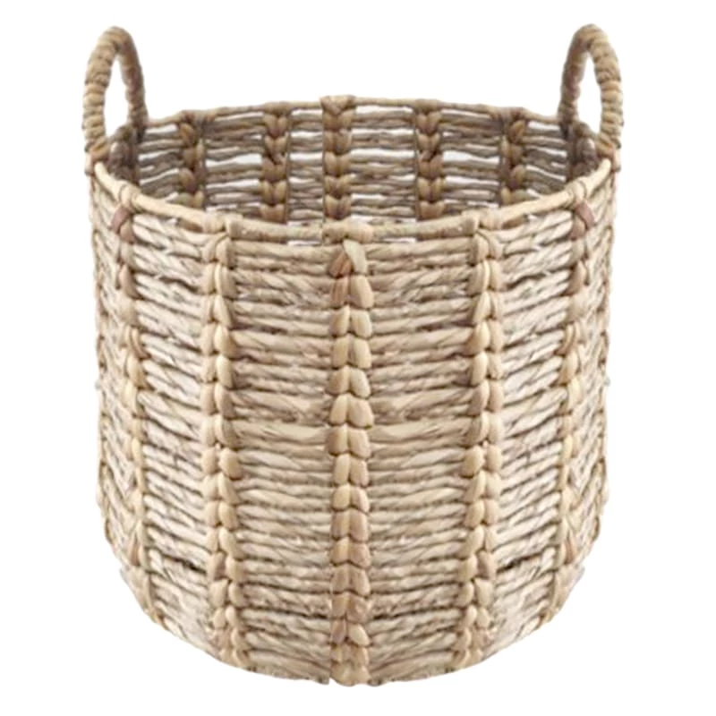 ROUND HYACINTH BASKET L 3 ROUND HYACINTH BASKET L