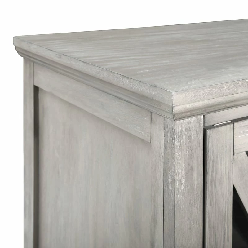 Rowan 3-Drawer Grey Cabinet 10 Rowan 3-Drawer Grey Cabinet - Image 8
