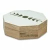 Rustic Wooden Moon Phase Box -Storage supplies shop rustic wooden moon phase box