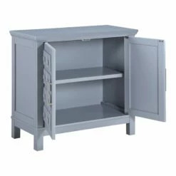 Sadie 2-Drawer Geometric Cabinet, Grey 12 Sadie 2-Drawer Geometric Cabinet, Grey -Storage supplies shop sadie 2 drawer geometric cabinet grey 2