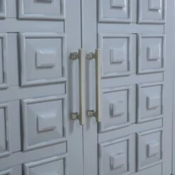 Sadie 2-Drawer Geometric Cabinet, Grey 15 Sadie 2-Drawer Geometric Cabinet, Grey -Storage supplies shop sadie 2 drawer geometric cabinet grey 5