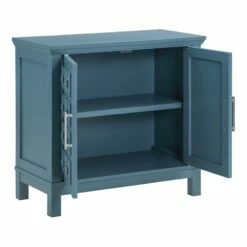 Sadie 2-Drawer Geometric Cabinet, Turquoise -Storage supplies shop sadie 2 drawer geometric cabinet turquoise 2